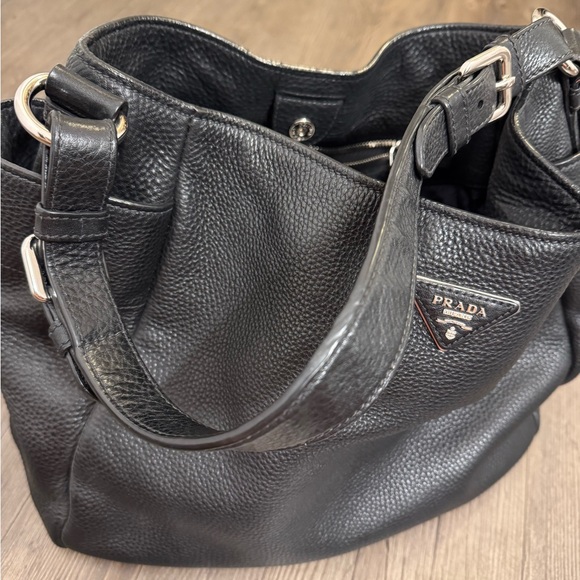 COPY - Prada Vitello Daino Side Pocket Hobo - Picture 8 of 9